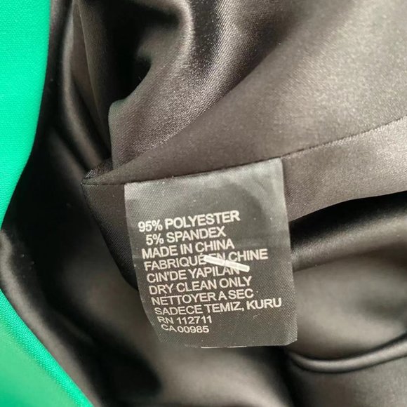 NWT Jay Godfrey green party dress size 6 - Picture 5 of 5